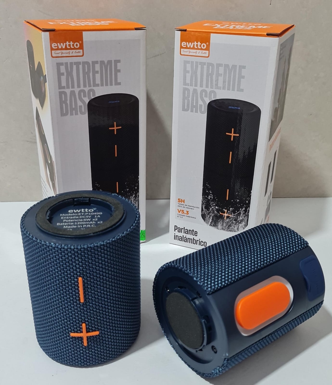 Bocina Recargable - disponible