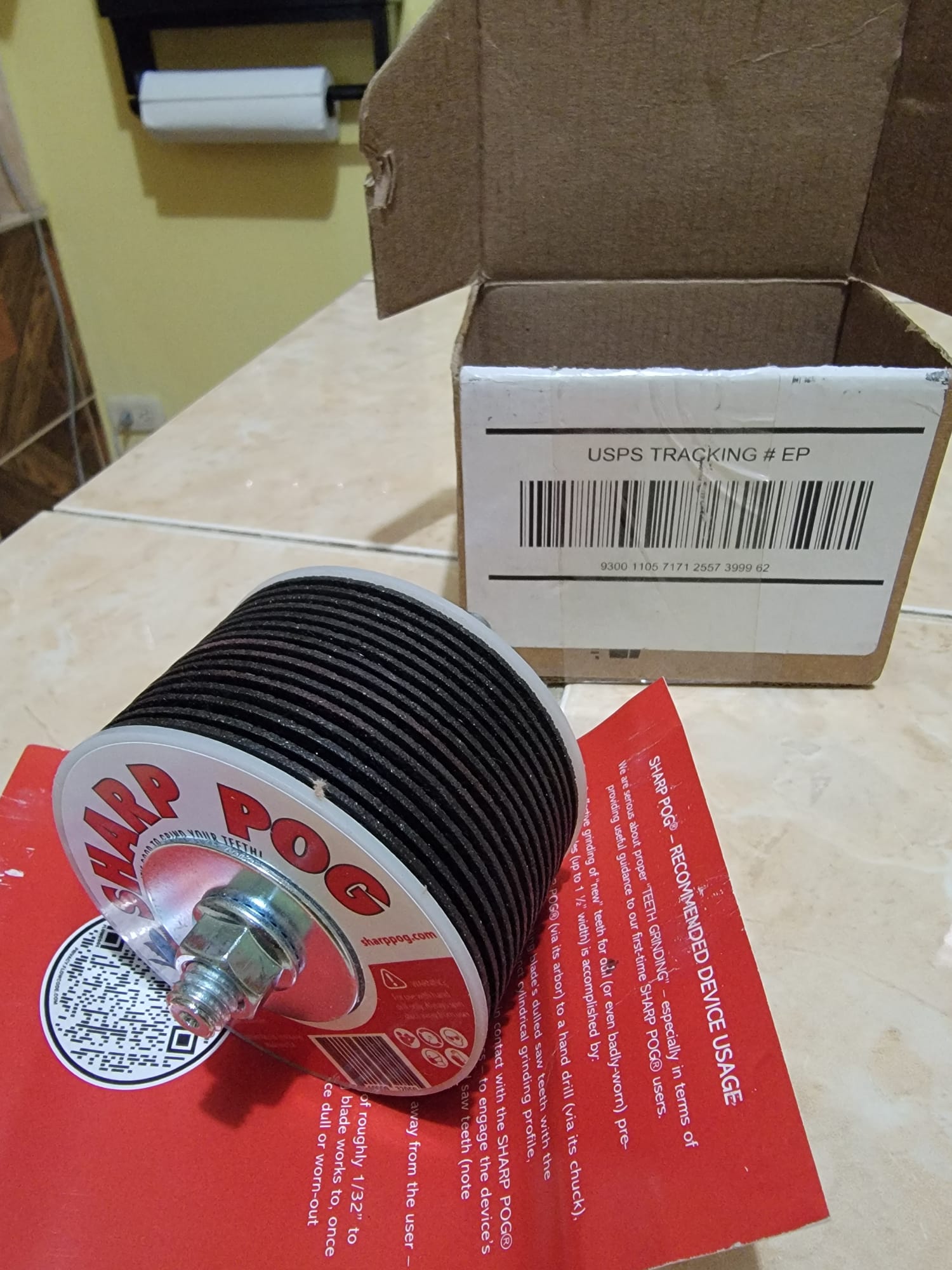 Sharp Pog afilador de hoja de sierra - disponible