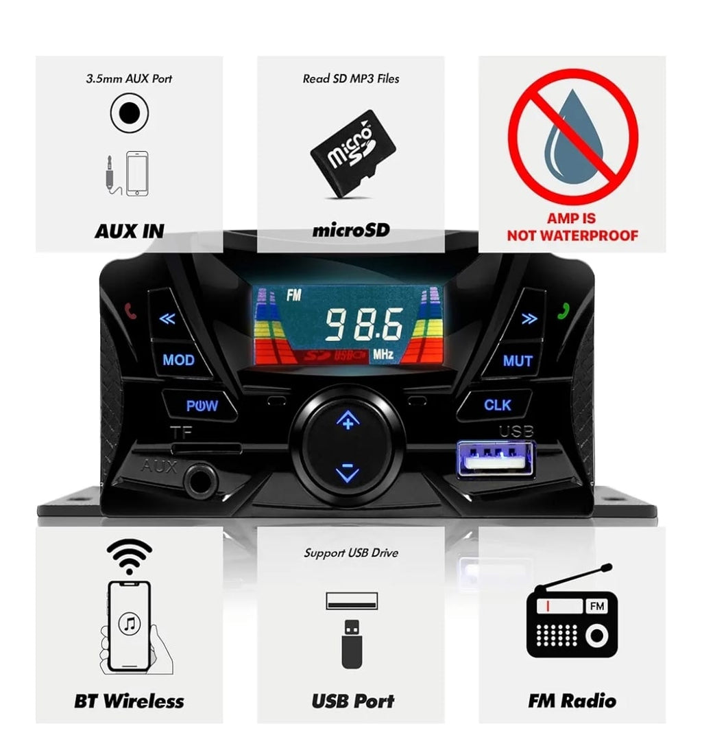 GoHawk Altavoces para moto -  disponible