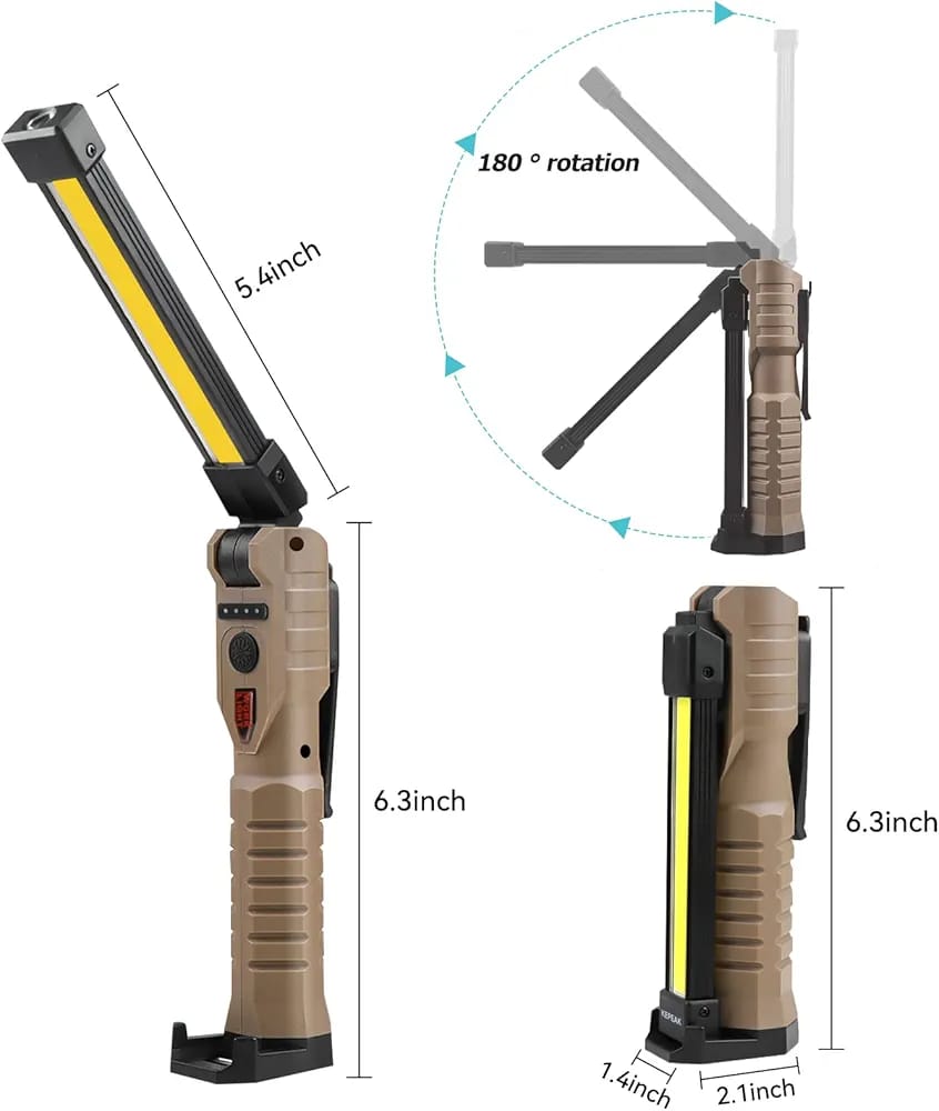 Linterna recargable - disponible