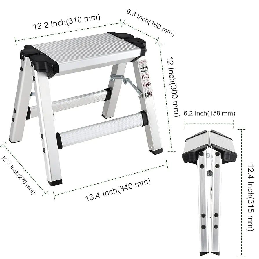 Escalera de aluminio - disponible