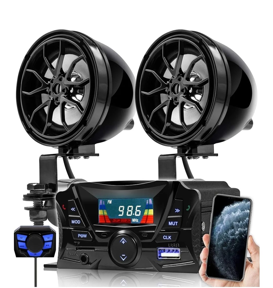 GoHawk Altavoces para moto -  disponible